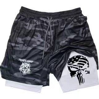 Mens Quick-Dry Athletic Training Shorts