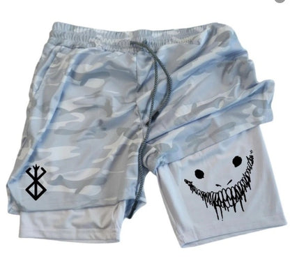 Mens Quick-Dry Athletic Training Shorts