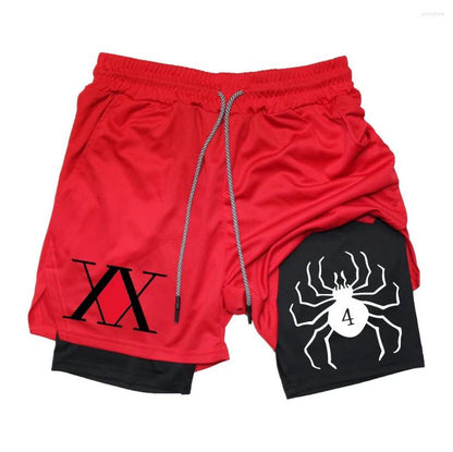 Mens Quick-Dry Athletic Training Shorts