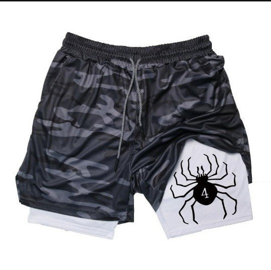 Mens Quick-Dry Athletic Training Shorts