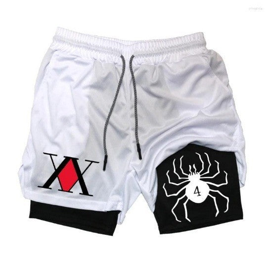 Mens Quick-Dry Athletic Training Shorts