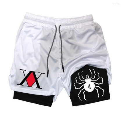 Mens Quick-Dry Athletic Training Shorts