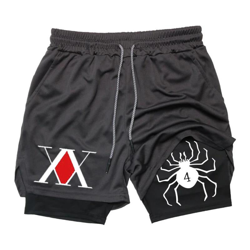 Mens Quick-Dry Athletic Training Shorts