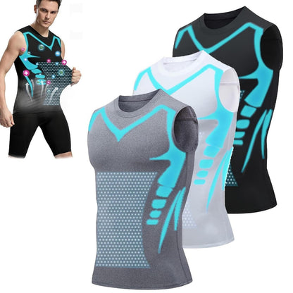 Mens Quick-Dry Breathable Fitness Vest