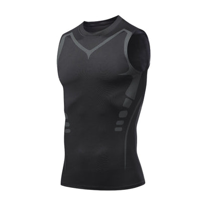 Mens Quick-Dry Breathable Fitness Vest