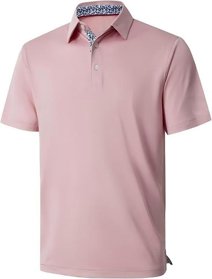 Mens Quick-Dry Breathable Polo Shirt