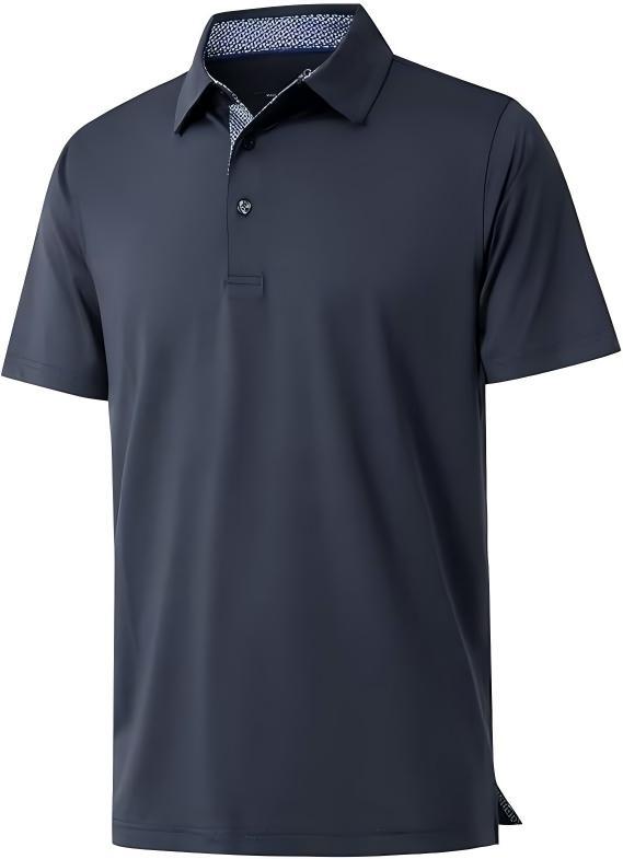 Mens Quick-Dry Breathable Polo Shirt