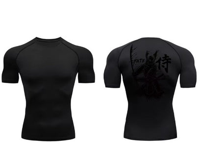 Mens Quick Dry Compression Fitness T-Shirt