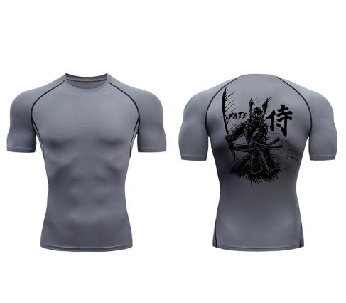 Mens Quick Dry Compression Fitness T-Shirt