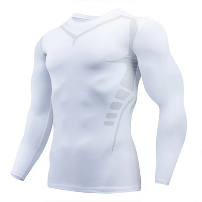 Mens Quick Dry Compression Sport Shirt