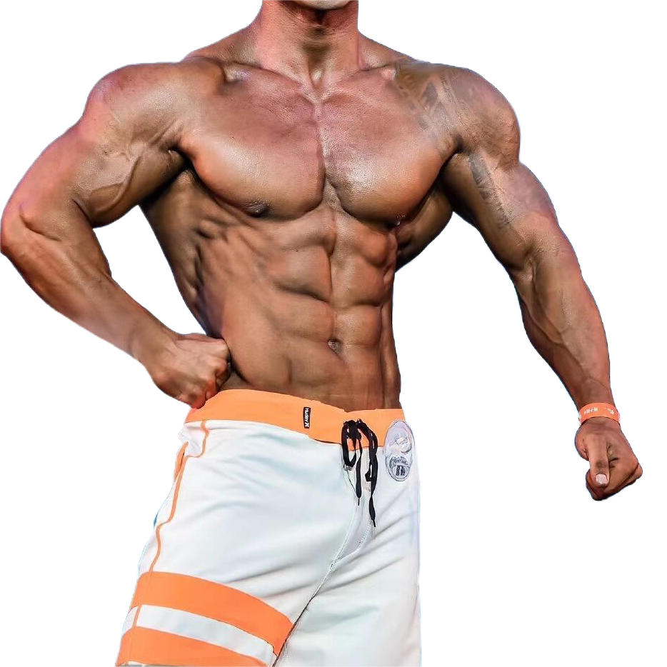 Mens Quick-Dry Fitness Beach Shorts