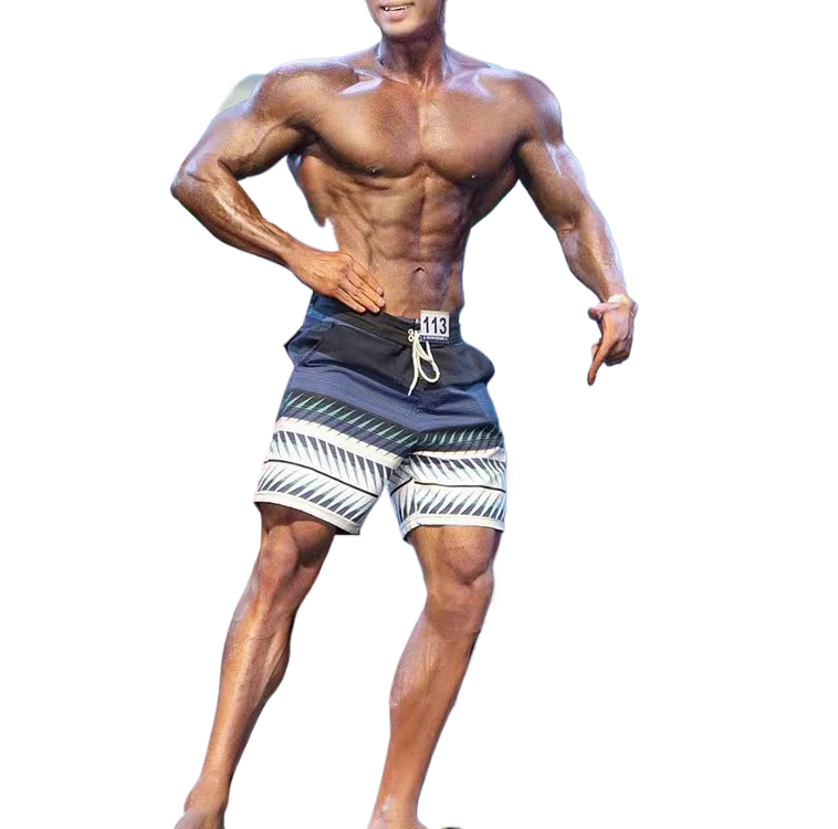 Mens Quick-Dry Fitness Beach Shorts