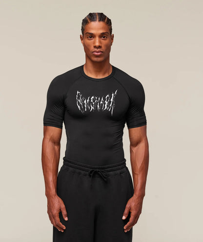 Mens Quick-Dry Fitness Compression T-Shirt