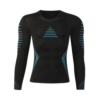 Mens Quick Dry Fitness Long Sleeve Shirt