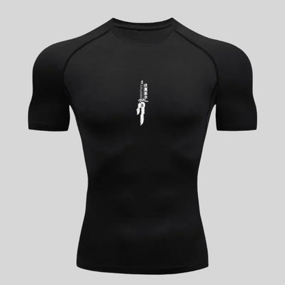 Mens Quick Dry Fitness Training Shirt