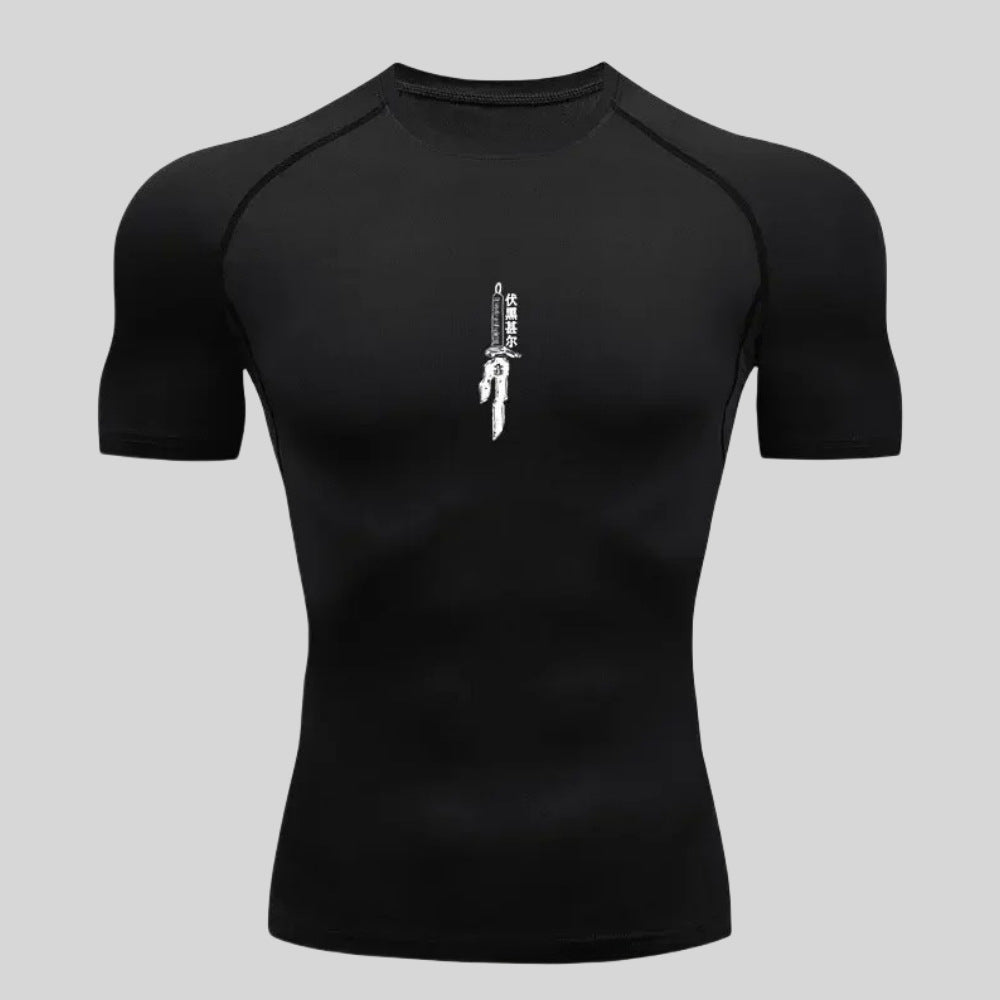 Mens Quick Dry Fitness Training Shirt