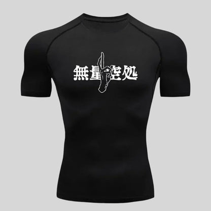 Mens Quick Dry Fitness Training Shirt
