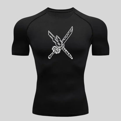 Mens Quick Dry Fitness Training Shirt