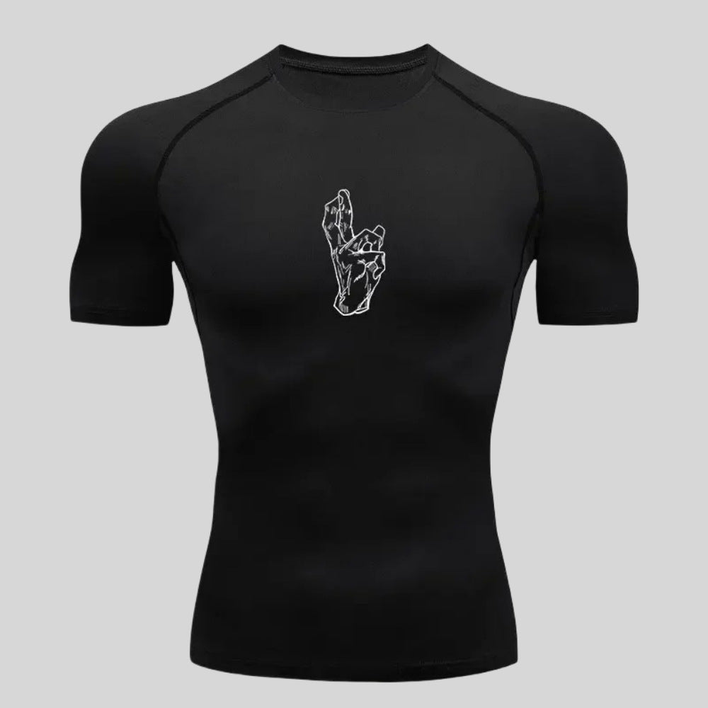 Mens Quick Dry Fitness Training Shirt