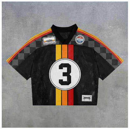 Mens Quick Dry Football Jersey T-shirt