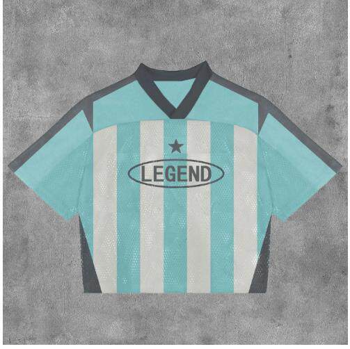 Mens Quick Dry Football Jersey T-shirt