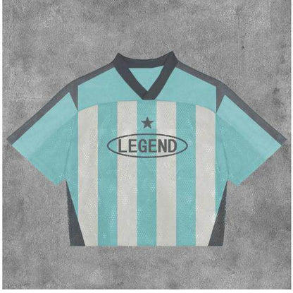 Mens Quick Dry Football Jersey T-shirt