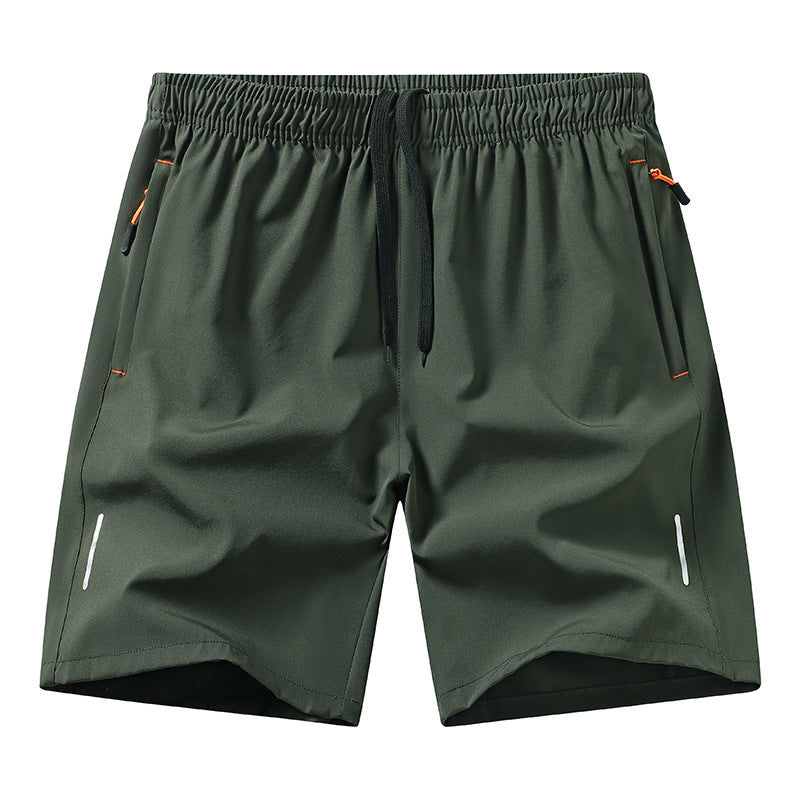 Mens Quick-Dry Sports Shorts Casual Athletic Pants