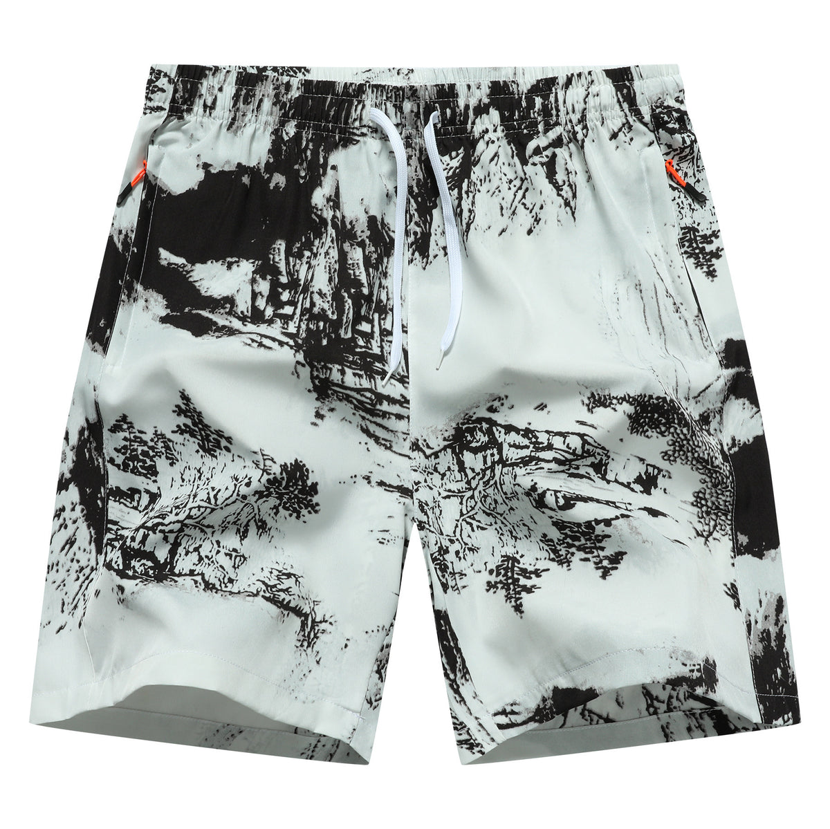 Mens Quick-Dry Sports Shorts Casual Athletic Pants