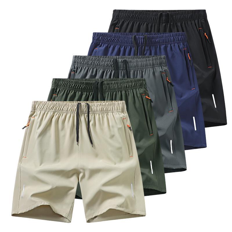 Mens Quick-Dry Sports Shorts Casual Athletic Pants