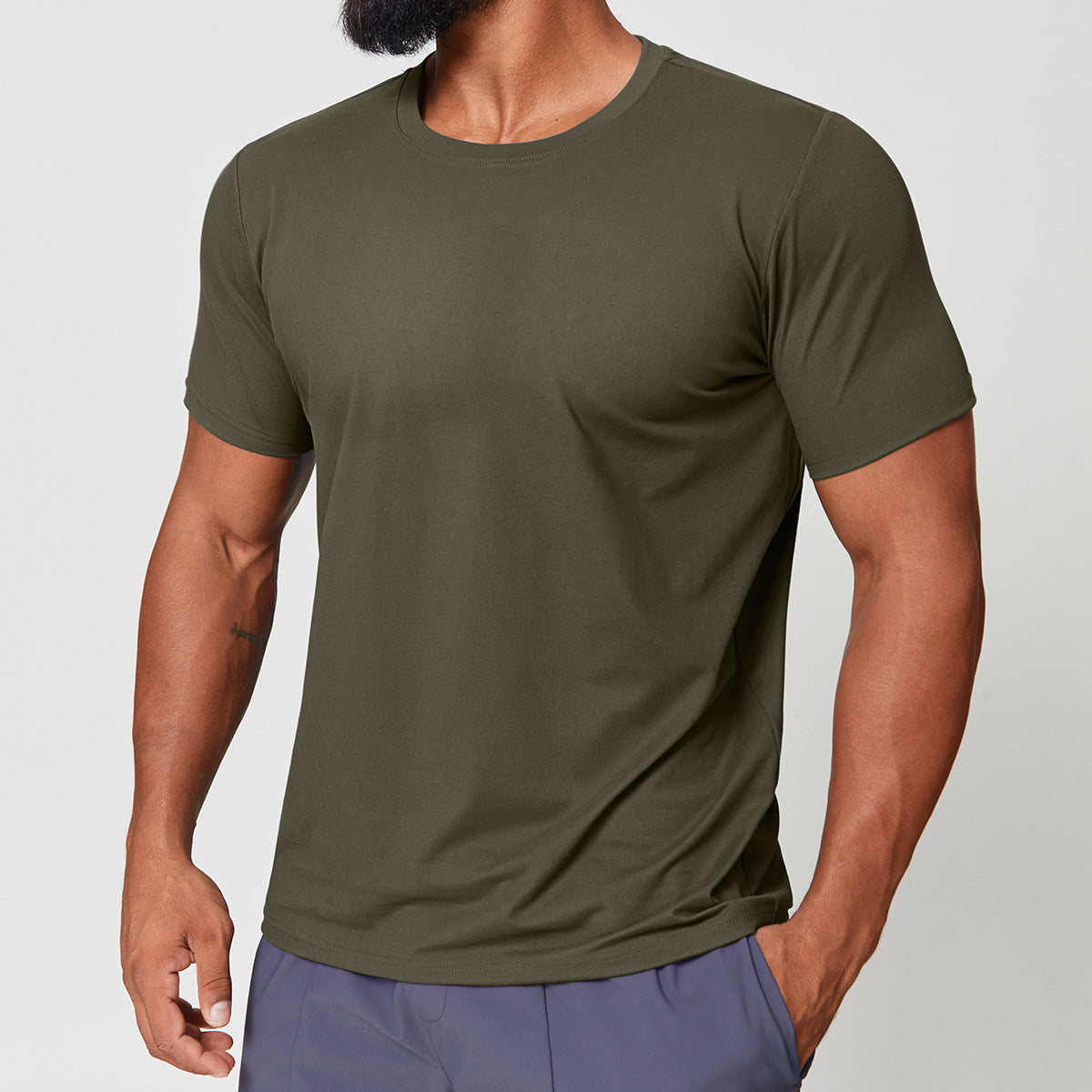 Mens Quick-Dry Sports T-Shirt