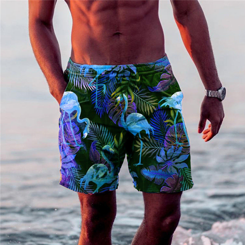 Mens Quick Dry Swim Shorts Beach Trunks