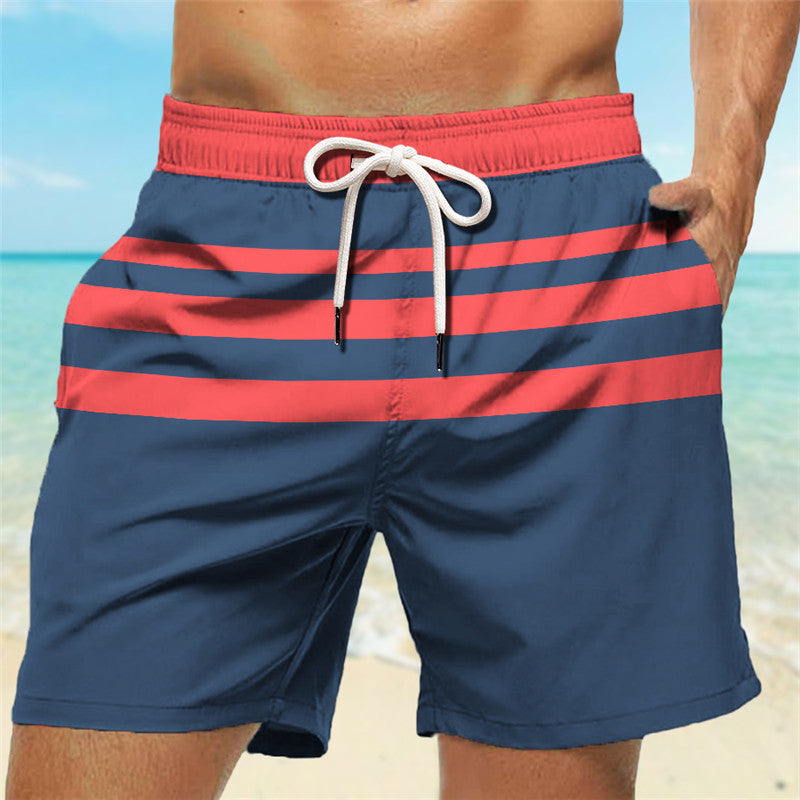 Mens Quick Dry Swim Shorts Beach Trunks
