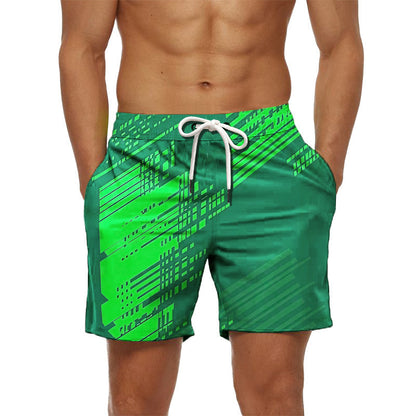 Mens Quick Dry Swim Shorts Beach Trunks