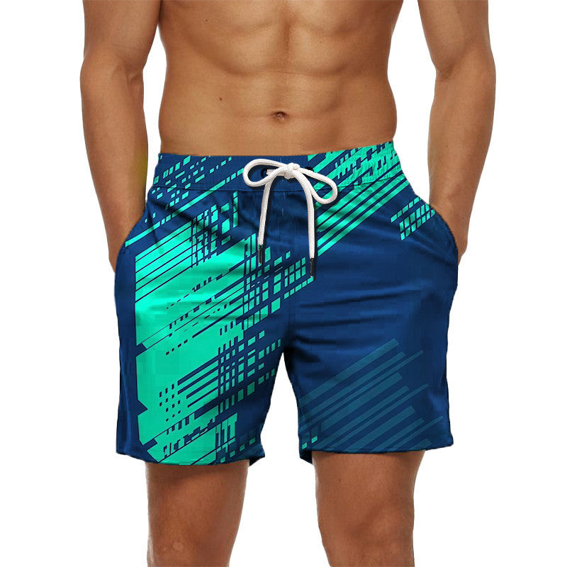 Mens Quick Dry Swim Shorts Beach Trunks