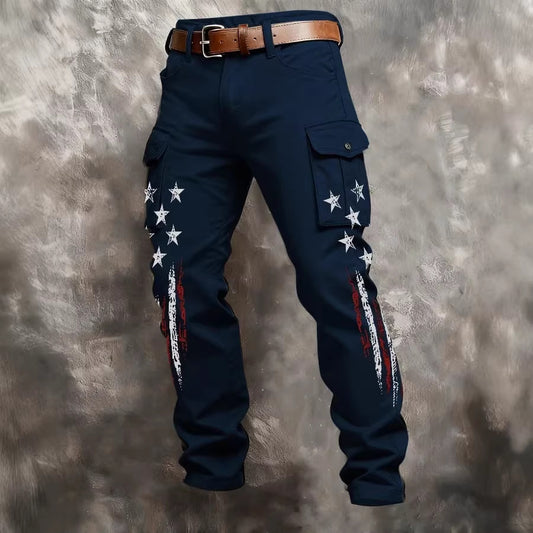 Mens Retro Cargo Pants