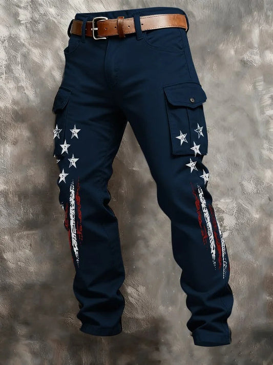 Mens Retro Cargo Pants