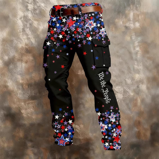 Mens Retro Cargo Pants