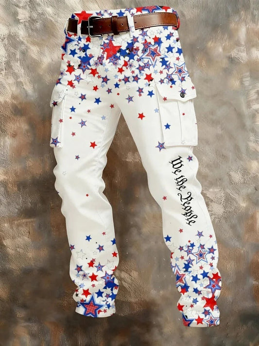 Mens Retro Cargo Pants