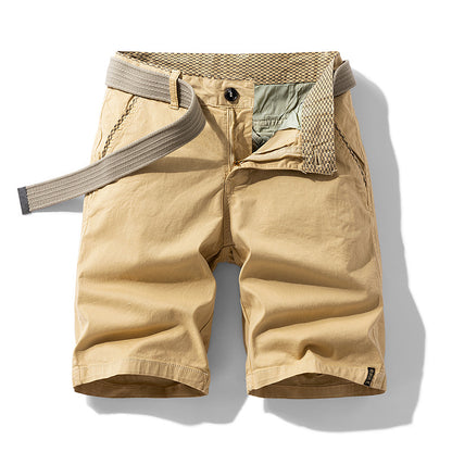 Mens Retro Casual Cotton Shorts
