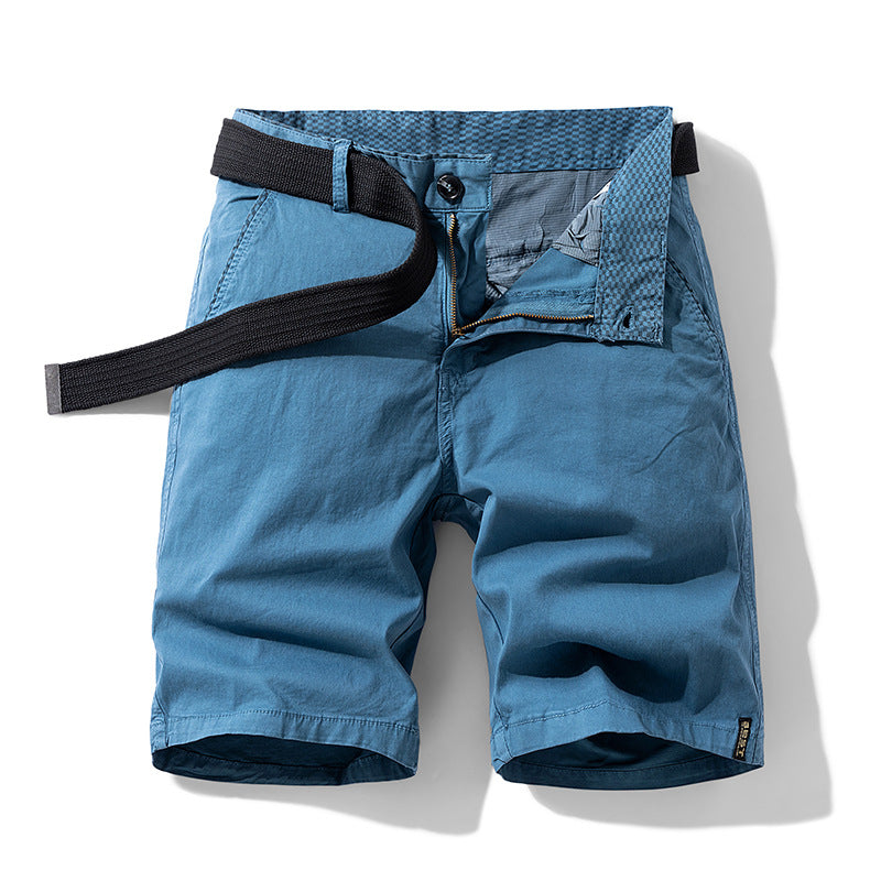 Mens Retro Casual Cotton Shorts