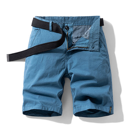 Mens Retro Casual Cotton Shorts