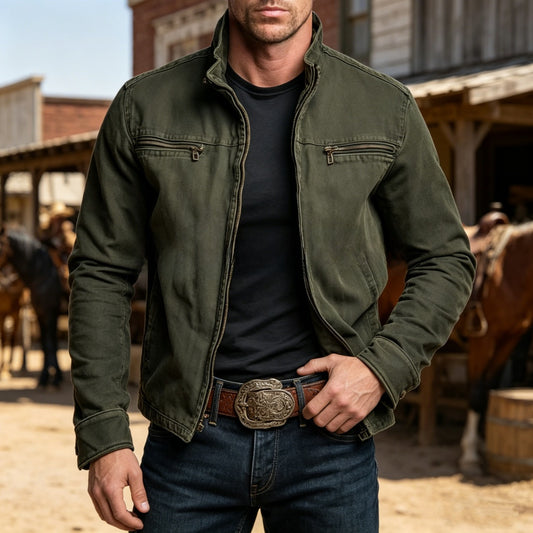 Mens Retro Casual Jacket