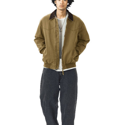 Mens Retro Lapel Trench Coat