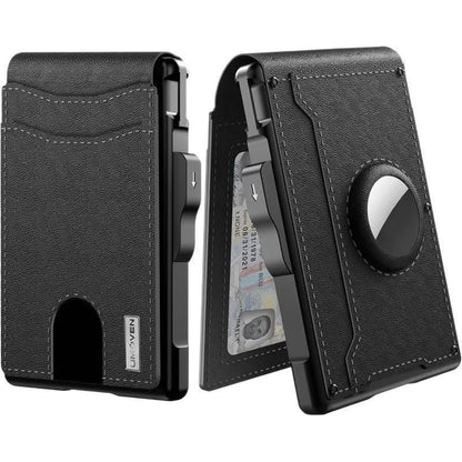 Mens RFID Blocking Carbon Fiber Card Holder