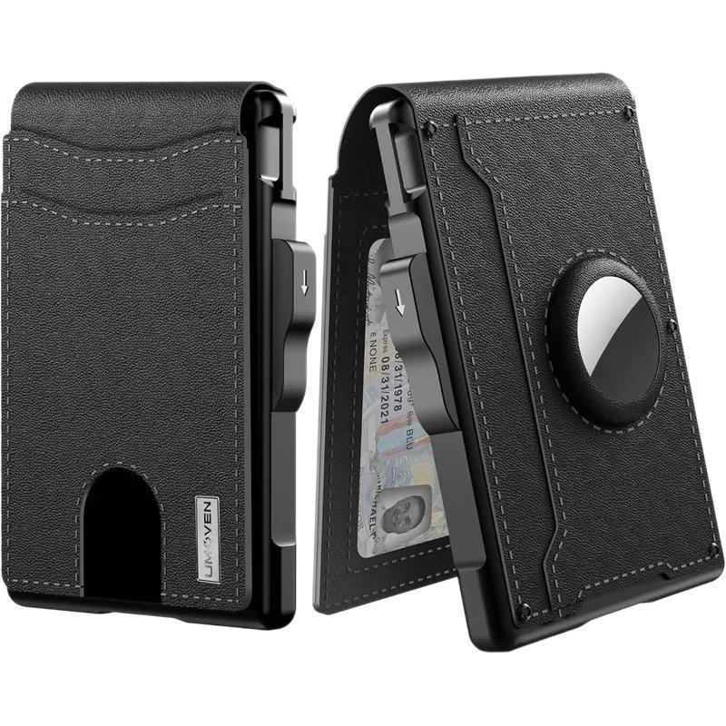 Mens RFID Blocking Carbon Fiber Card Holder