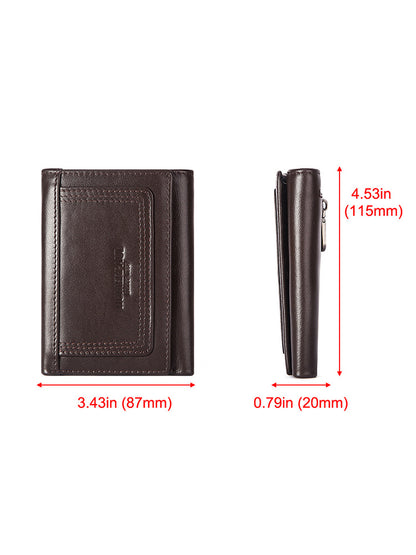 Mens RFID Leather Wallet