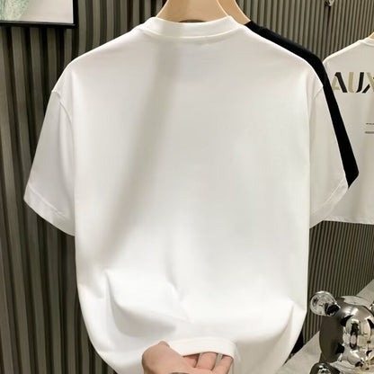 Mens Rhinestone Short Sleeve T-Shirt