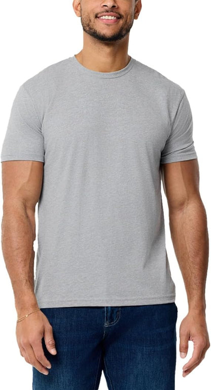 Mens Round Neck Short Sleeve T-Shirt