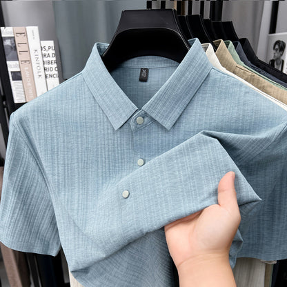 Mens Short Sleeve Casual Shirt
