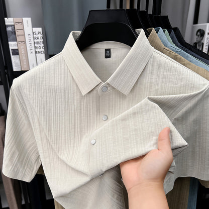 Mens Short Sleeve Casual Shirt